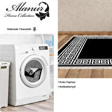 Dekoreko Kaymaz Taban Djt Salon Halısı Trend Saçaklı Modern 608M