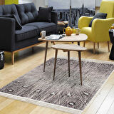 Dekoreko Kaymaz Taban Djt Salon Halısı Star Pamuk Saçaklı Modern 743