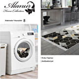 Dekoreko Kaymaz Taban Djt Mutfak Halısı Yıldız Deri Saçaklı İskandinav 2146M