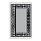 Dekoreko Kaymaz Taban Djt Salon Halısı Trend Saçaklı Modern 608M