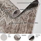 Dekoreko Kaymaz Taban Djt Salon Halısı Trend İskandinav F5083