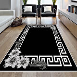 Dekoreko Kaymaz Taban Djt Salon Halısı Yıldız Deri Modern Kt494