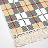 Dekoreko Kaymaz Taban Djt Salon Halısı Trend Saçaklı Modern 750