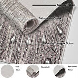 Dekoreko Kaymaz Taban Djt Salon Halısı Trend Modern 743