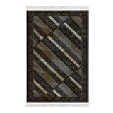 Dekoreko Kaymaz Taban Djt Mutfak Halısı Yıldız Deri Saçaklı Modern 731