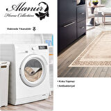 Dekoreko Kaymaz Taban Djt Mutfak Halısı Trend Modern F5036