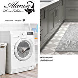 Dekoreko Kaymaz Taban Djt Mutfak Halısı Trend İskandinav F5137