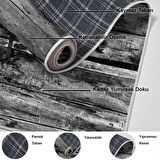 Dekoreko Kaymaz Taban Djt Mutfak Halısı Star Pamuk Modern Mu136