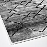 Dekoreko Kaymaz Taban Djt Salon Halısı Star Pamuk Modern M5006