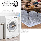 Dekoreko Kaymaz Taban Djt Salon Halısı Yıldız Deri Modern 1488