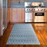 Dekoreko Kaymaz Taban Djt Mutfak Halısı Trend İskandinav F5084