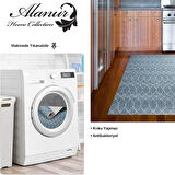 Dekoreko Kaymaz Taban Djt Mutfak Halısı Trend İskandinav F5084