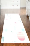 Kaymaz Dijital Mutfak & Salon Halı Trend Geometrik E5015