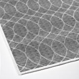 Dekoreko Kaymaz Taban Djt Mutfak Halısı Yıldız Deri İskandinav F5084