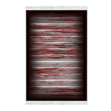 Dekoreko Kaymaz Taban Djt Banyo Halısı Yıldız Deri Saçaklı Modern 1693