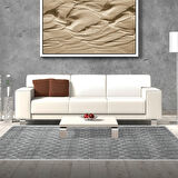 Dekoreko Kaymaz Taban Djt Salon Halısı Star Pamuk İskandinav F5084