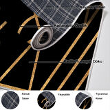 Dekoreko Kaymaz Taban Djt Mutfak Halısı Star Pamuk Modern 686M