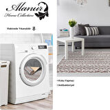 Dekoreko Kaymaz Taban Djt Salon Halısı Yıldız Deri İskandinav F5082