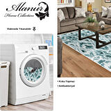 Dekoreko Kaymaz Taban Djt Salon Halısı Star Pamuk Saçaklı İskandinav F5136