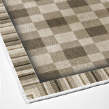 Dekoreko Kaymaz Taban Djt Salon Halısı Yıldız Deri Modern 1913