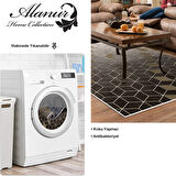 Dekoreko Kaymaz Taban Djt Salon Halısı Star Pamuk Modern 719