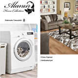 Dekoreko Kaymaz Taban Djt Salon Halısı Star Pamuk İskandinav F5128