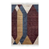 Dekoreko Kaymaz Taban Djt Mutfak Halısı Star Pamuk Saçaklı Modern S6506