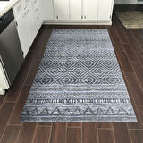 Dekoreko Kaymaz Taban Djt Mutfak Halısı Star Pamuk İskandinav F5087