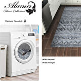 Dekoreko Kaymaz Taban Djt Mutfak Halısı Star Pamuk İskandinav F5087