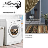 Dekoreko Kaymaz Taban Djt Salon Halısı Yıldız Deri Modern Mu127