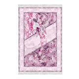 Dekoreko Kaymaz Taban Djt Salon Halısı Star Pamuk Saçaklı Modern 729