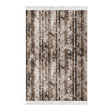 Dekoreko Kaymaz Taban Djt Mutfak Halısı Yıldız Deri Saçaklı Modern Mu147