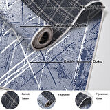 Dekoreko Kaymaz Taban Djt Mutfak Halısı Star Pamuk Modern M5003