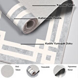 Dekoreko Kaymaz Taban Djt Mutfak Halısı Trend Modern 657M