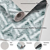 Dekoreko Kaymaz Taban Djt Mutfak Halısı Trend İskandinav F5124