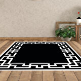 Dekoreko Kaymaz Taban Djt Salon Halısı Star Pamuk Modern F5035