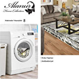 Dekoreko Kaymaz Taban Djt Salon Halısı Trend Saçaklı Modern 728