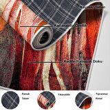 Dekoreko Kaymaz Taban Djt Mutfak Halısı Star Pamuk Modern S5050