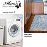 Dekoreko Kaymaz Taban Djt Mutfak Halısı Star Pamuk Modern 1303