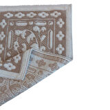 Eko Cotton Bukle Klozet Takimi 2 Pcs Sarmaşik Kahve