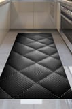 Kaymaz Dijital Mutfak & Salon Halı Star Pamuk Geometrik E5013