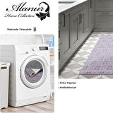 Dekoreko Kaymaz Taban Djt Mutfak Halısı Trend Modern 605M