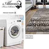 Dekoreko Kaymaz Taban Djt Salon Halısı Star Pamuk İskandinav F5080