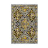 Dekoreko Kaymaz Taban Djt Mutfak Halısı Yıldız Deri Modern 659M