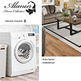 Dekoreko Kaymaz Taban Djt Salon Halısı Star Pamuk Saçaklı Modern 1919