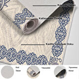 Dekoreko Kaymaz Taban Djt Salon Halısı Trend Modern 1319