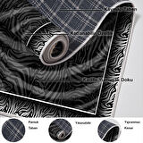 Dekoreko Kaymaz Taban Djt Salon Halısı Star Pamuk Modern 1912