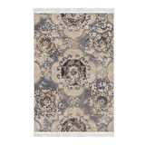 Dekoreko Kaymaz Taban Djt Mutfak Halısı Star Pamuk Saçaklı Modern 1903M