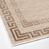 Dekoreko Kaymaz Taban Djt Banyo Halısı Star Pamuk Modern F5036