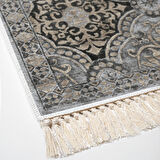 Dekoreko Kaymaz Taban Djt Salon Halısı Star Pamuk Saçaklı Modern 659M